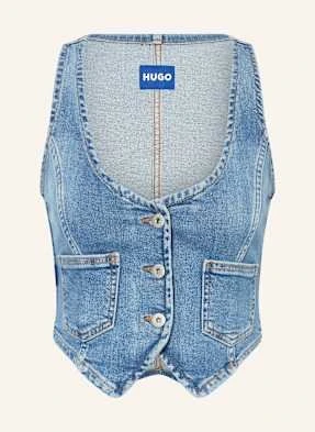 Hugo Blue Kamizelka Jeansowa Gardenia blau