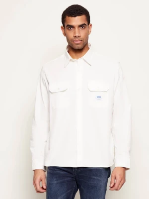 Hugo Blue Koszula Ekynone | Oversize fit biały