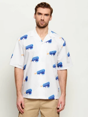 Hugo Blue Koszula Eligino | Loose fit