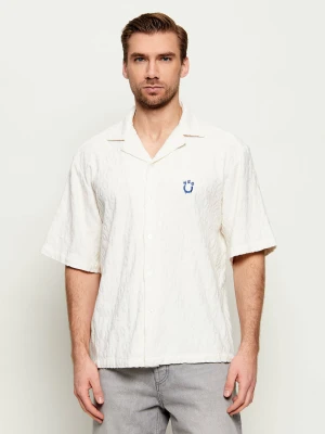 Hugo Blue Koszula Eligino | Relaxed fit frotté