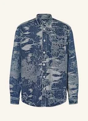 Hugo Blue Koszula Jeansowa Ebalto Comfort Fit blau