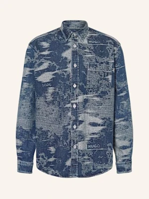 Hugo Koszula Jeansowa Ebalto Comfort Fit blau