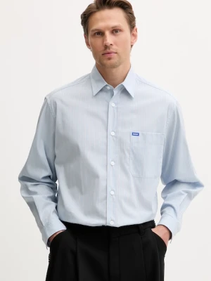 HUGO Blue koszula męska bawełniana Ebalto