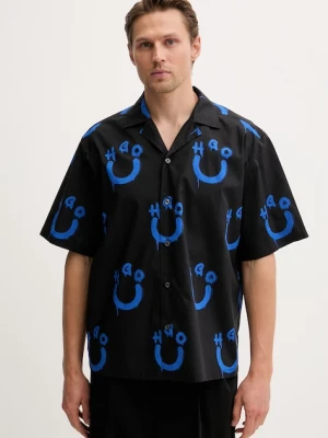 HUGO Blue koszula męska bawełniana Eligino