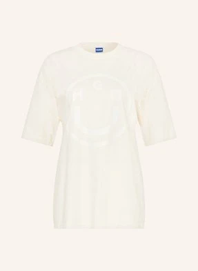 Hugo Blue Koszulka Oversize beige