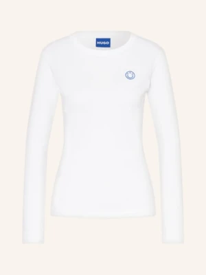 Hugo Blue Koszulka Z Długim Rękawem Daliria weiss