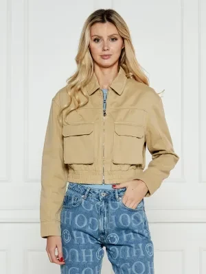 Hugo Blue Kurtka Adana-1-D_B | Cropped Fit