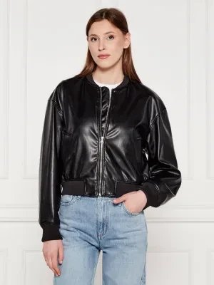 Hugo Blue Kurtka bomber Attitude-1_B | Relaxed fit