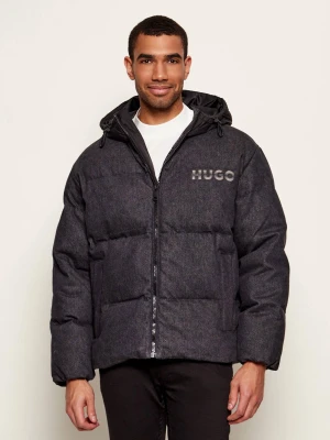 Hugo Blue Kurtka Bowan254W1 | Relaxed fit czarny