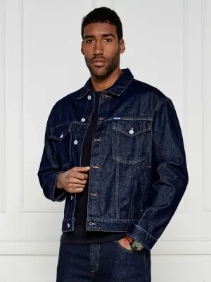 Hugo Blue Kurtka jeansowa Dex | Regular Fit