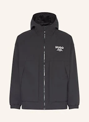 Hugo Blue Kurtka Przeciwdeszczowa bod2531 schwarz