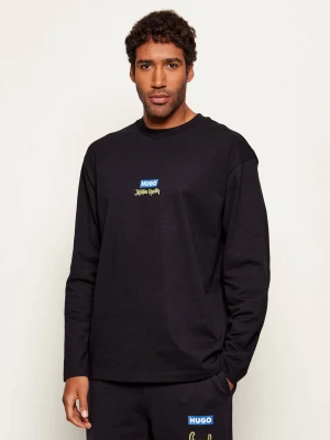 Hugo Blue Longsleeve Nichaboso_JJK Hugo x Jujutsu Kaisen | Relaxed fit czarny