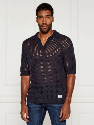 Hugo Blue Polo Strallo | Loose fit