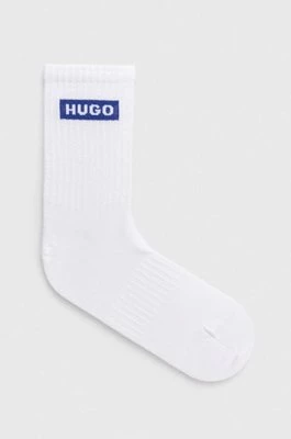 Hugo Blue skarpetki 3-pack damskie kolor biały 50523032