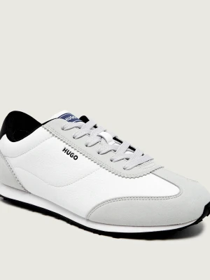 Hugo Blue Sneakersy Jared_runn_pugrmf biały