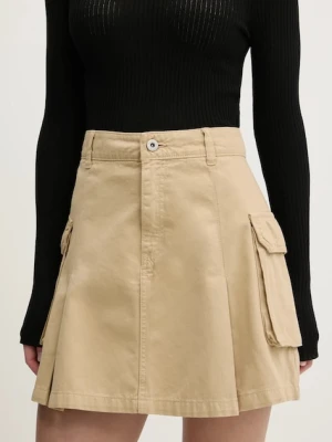 HUGO Blue spódnica bawełniana