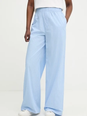 HUGO Blue spodnie damskie bawełniane