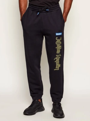 Hugo Blue Spodnie dresowe Nimaytro_JJK Hugo x Jujutsu Kaisen | Regular Fit