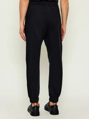 Hugo Blue Spodnie dresowe Nuram | Regular Fit czarny