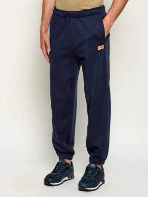 Hugo Blue Spodnie jogger Nevatro | Regular Fit granatowy
