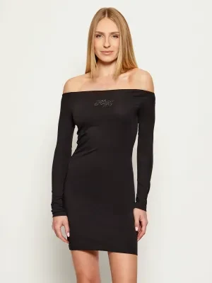 Hugo Blue Sukienka Noffal_B