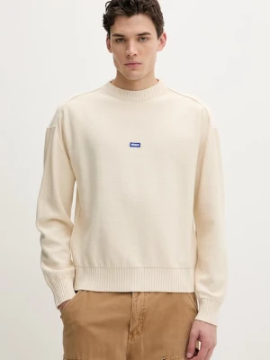 Hugo Blue sweter bawełniany San Casey-C1