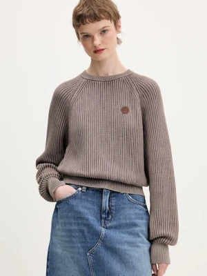 Hugo Blue sweter bawełniany Slipery_B