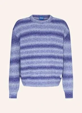 Hugo Blue Sweter Oversize Sfusi blau
