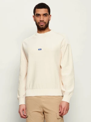 Hugo Blue Sweter San Casey-C1 | Relaxed fit