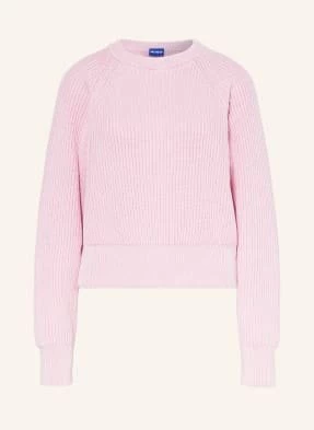 Hugo Blue Sweter Sliper pink