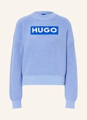 Hugo Blue Sweter Sloger blau