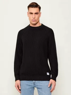 Hugo Blue Sweter Sonnee | Relaxed fit