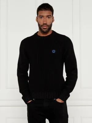 Hugo Blue Sweter Sonni | Loose fit