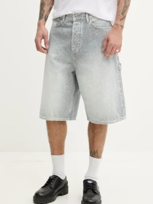 Hugo Blue szorty jeansowe męskie kolor biały 50534609