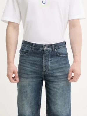 Hugo Blue szorty jeansowe męskie kolor granatowy 50534641