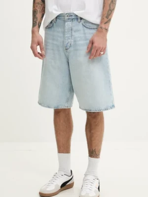 Hugo Blue szorty jeansowe męskie kolor niebieski 50534666