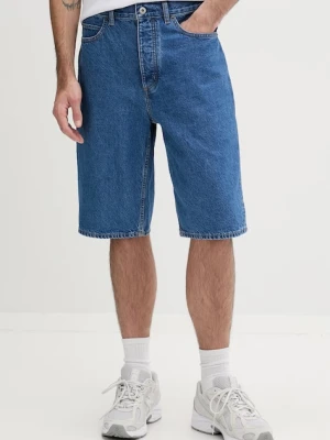 Hugo Blue szorty jeansowe Skate shorts