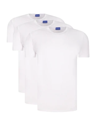 Hugo Blue T-shirt 3-pack | Regular Fit biały