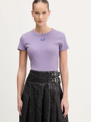 Hugo Blue t-shirt Baby Tee_B