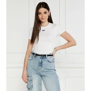 Hugo Blue T-shirt Baby Tee_B | Slim Fit