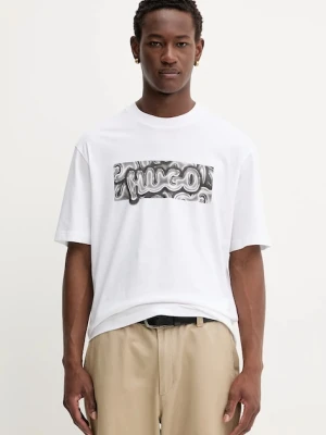 Hugo Blue t-shirt bawełniany Nedirix