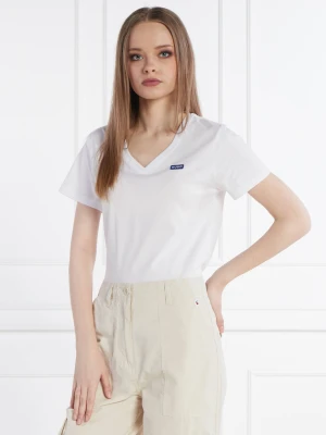 Hugo Blue T-shirt Classic V B | Regular Fit biały