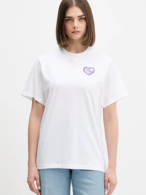 HUGO Blue t-shirt damski bawełniany Vintage Tee_B_8