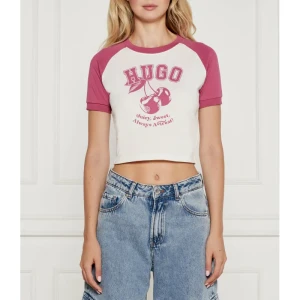 Zdjęcie produktu Hugo Blue T-shirt Dana | Cropped Fit