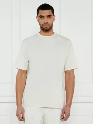 Hugo Blue T-shirt Nalono | Relaxed fit