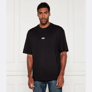 Hugo Blue T-shirt Nalono | Relaxed fit