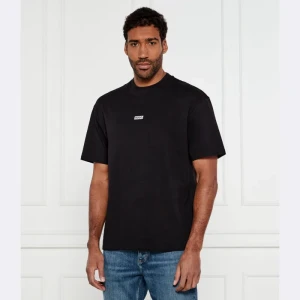 Hugo Blue T-shirt Nalono | Relaxed fit