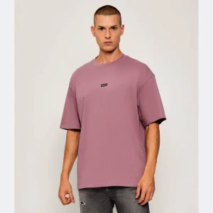 Hugo Blue T-shirt Nalono | Relaxed fit