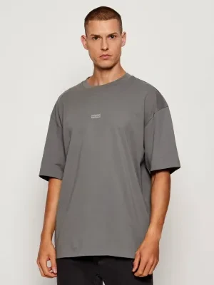 Hugo Blue T-shirt Nalono | Relaxed fit