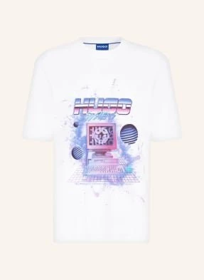 Hugo Blue T-Shirt Naradie weiss